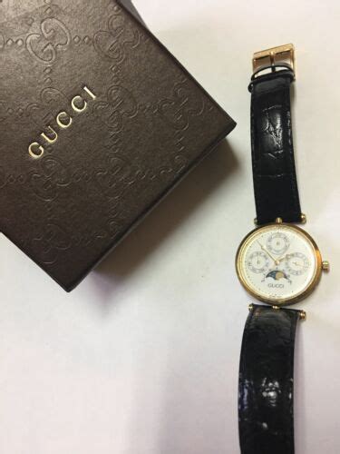 Gucci Triple Date Moonphase 